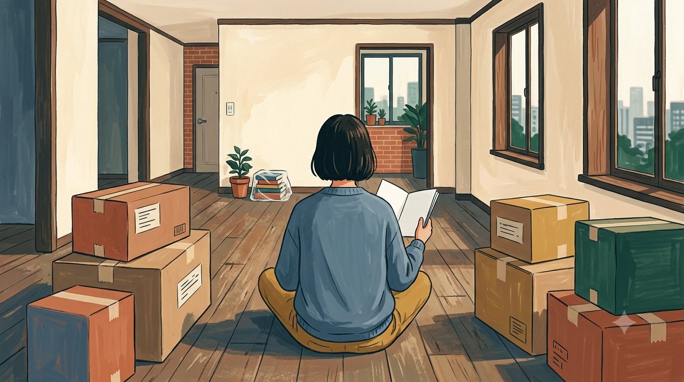 짐을 싼 빈 전셋집 — 결정 신청을 준비하는 시간