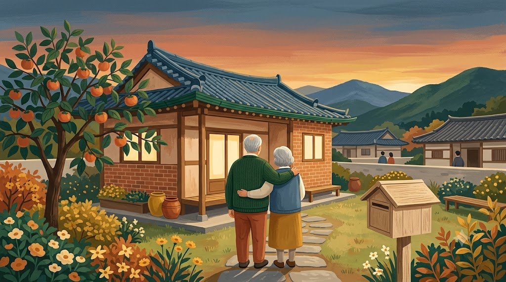 한 채뿐인 집에 사는 고령 부부