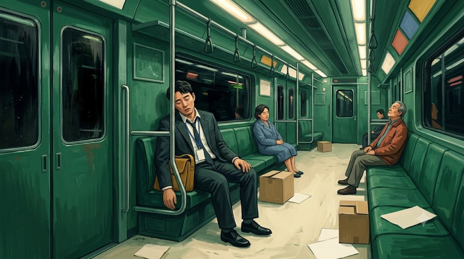 막차 지하철 — 야근 수당은 따로 계산해 봅니다